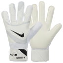 【ポイント10倍】GK マッチ ホワイト×ピュアプラチナ 【NIKE|ナイキ】サッカーフットサルゴールキーパーグローブfj4862-100