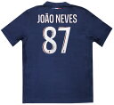 【ポイント10倍】パリサンジェルマン 24-25 ホーム 半袖レプリカユニフォーム 87.ジョアン・ネヴィス 【NIKE|ナイキ】クラブチームレプリカウェアーf...