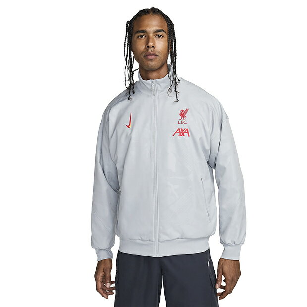 【10/20までポイント10倍】リバプール DF ストライク アンセムジャケット 3R　ライトスモークグレー　【NIKE|ナイキ】クラブチームウェアーhf3377-078