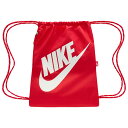 ヘリテージ ドローストリング ジムサック ユニバーシティレッド 【NIKE|ナイキ】サッカーフットサルバッグdc4245-657