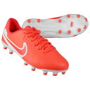 【ポイント10倍】ジュニア ティエンポ レジェンド 10 アカデミー FG/MG ホットラバ×ホワイト 【NIKE|ナイキ】サッカージュニアスパイクdv4348...