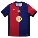 【ポイント15倍】FCバルセロナ 24-25 ホーム 半袖レプリカユニフォーム 【NIKE|ナイキ】クラブチームレプリカウェアーfn8797-455