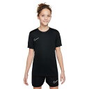 【ポイント10倍】ジュニア DF アカデミー 25 半袖トップ PD ブラック 【NIKE|ナイキ】サッカーフットサルジュニアウェアーhj3716-010