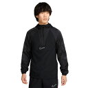 【ポイント10倍】REPEL アカデミー+ アノラックWジャケット ブラック 【NIKE|ナイキ】サッカーフットサルウェアーhj3751-010