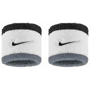 【ポイント15倍】スウッシュ クラシック リストバンド ホワイト×クールグレー 【NIKE|ナイキ】サッカーフットサルアクセサリーbn3000-122