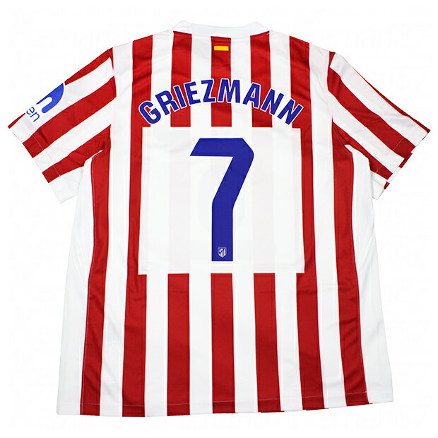 【12/4 20時よりポイント15倍】アトレチコマドリード 25-26 ホーム 半袖レプリカユニフォーム 7.アントワーヌ・グリーズマン 【NIKE|ナイキ】ク...