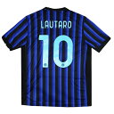 インテル 25-26 ホーム 半袖レプリカユニフォーム 10.ラウタロ・マルティネス 【NIKE|ナイキ】クラブチームレプリカウェアーhj4591-439-10...
