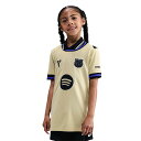 ジュニア FCバルセロナ 25-26 アウェイ 半袖レプリカユニフォーム 【NIKE|ナイキ】クラブチームレプリカウェアーhj5286-784
