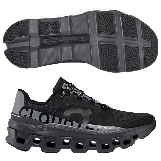 レディース Cloudmonster Lumos クラウドモンスター ルモス オン ランニング ブラック 【On|オン】ランニングシューズ6298393w-blk