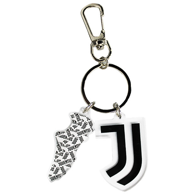 ユベントス アクリルキーホルダー シューズ　クラブチームアクセサリーjuv54125