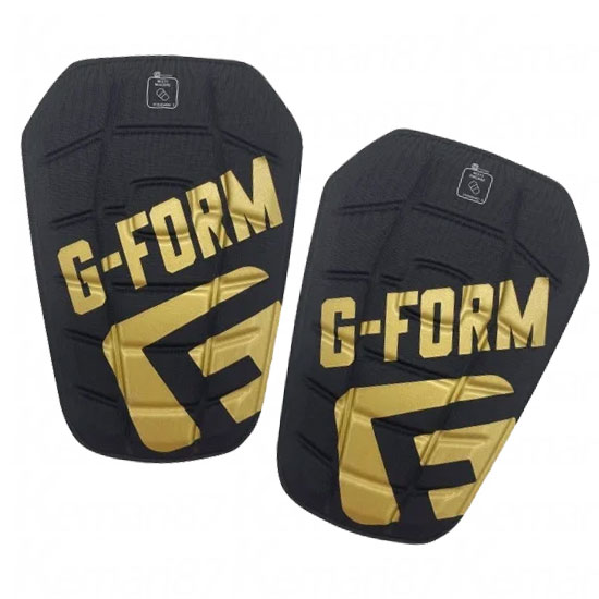 【12/4 20時よりポイント15倍】PRO-S BLADE シンガード ブラック×ゴールド 【G-FORM|Gフォーム】サッカーフットサルアクセサリーレガース...