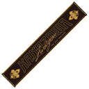 【ポイント15倍】ツエーゲン金沢 タオルマフラー BLACK & GOLD クラブチームアクセサリーzk-25-towelm-1
