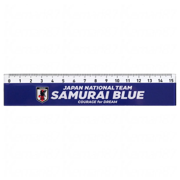 Rakuten - サッカー日本代表 定規 SAMURAI BLUE　サッカー日本代表アクセサリーjo-447