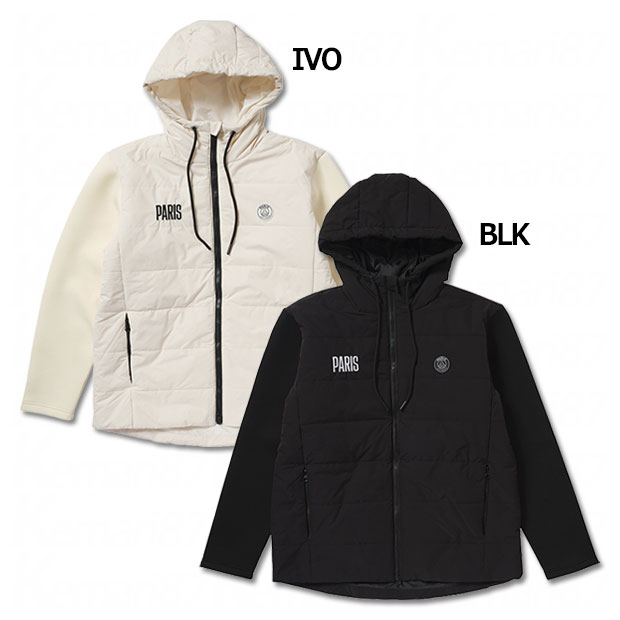 【12/4 20時よりポイント15倍】パリサンジェルマン エンブレムロゴ ハイブリッドジャケット 【Fanatics|ファナティクス】クラブチーム防寒ウェアーp...