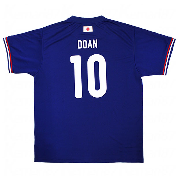サッカー日本代表 2026 プレーヤーズ半袖Tシャツ　10.堂安律　サッカー日本代表ウェアーjo-6 ...