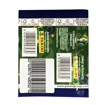 PANINI COPA AMERICA BRASIL 2019 ステッカー クラブチームアクセサリーpanini2019cop