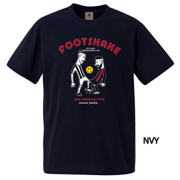 ジュニア FOOTSHAKE 半袖Tシャツ　【SoccerJunky|サッカージャンキー】サッカーフットサルジュニアウェアーsj20305k