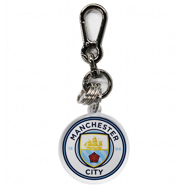 マンチェスターシティ 極厚アクリルキーホルダー クラブチームアクセサリーmc35645
