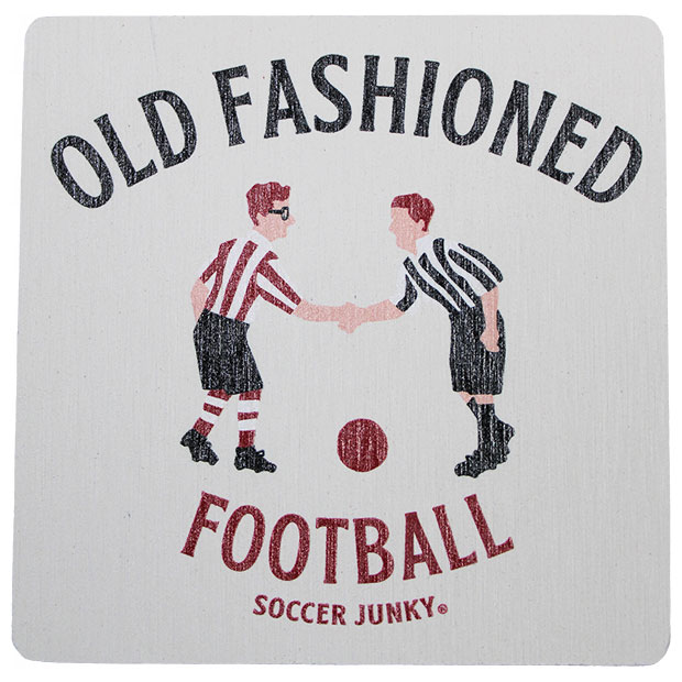 【5/15ポイント10倍】OLD FASHIONED+1 珪藻土コースター　【SoccerJunky|サッカージャンキー】サッカーフットサルアクセサリーsj22b65