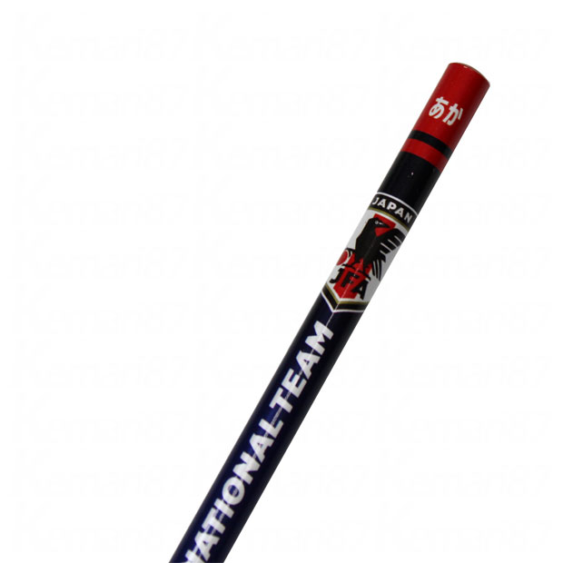 サッカー日本代表 かきかた鉛筆 あか サッカー日本代表アクセサリー110673ネット通販 サッカー 用品 セール