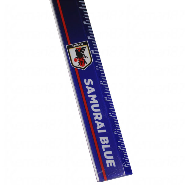 サッカー日本代表 スリム17cm定規 サッカー日本代表アクセサリー110677セール サッカー 用品 セール