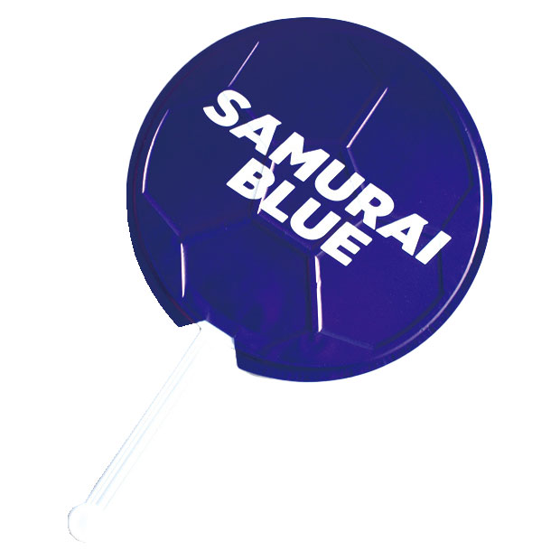 日本代表 サッカーボールうちわ サッカー日本代表アクセサリーjf2018-01安売り サッカー 用品 セール