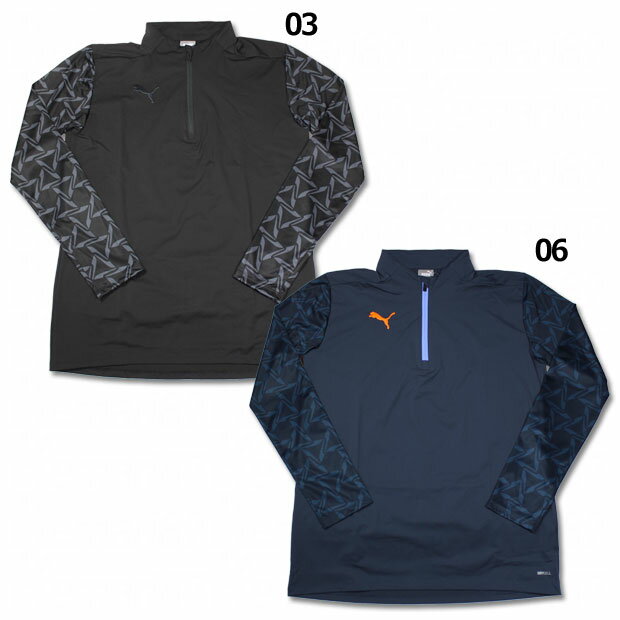 【5/15ポイント10倍】INDIVIDUAL TRAINING HYBRID AOP 半袖Tシャツ　【PUMA|プーマ】サッカーフットサルウェアー658457