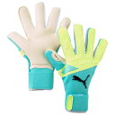 フューチャー グリップ プロ HYBRID エレクトロペパーミント 【PUMA|プーマ】ゴールキーパーグローブ041842-02
