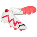 フューチャー アルティメット FG/AG プーマホワイト 【PUMA|プーマ】サッカースパイク107355-01