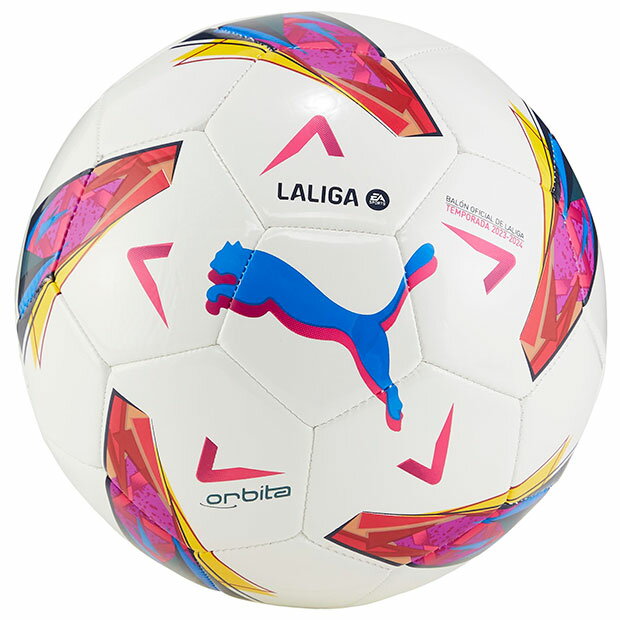 【ポイント10倍】オービタ LALIGA 1 MS　プーマホワイト　【PUMA|プーマ】サッカーボール5号球084109-01-5 1