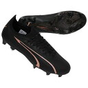 【ポイント10倍】ウルトラ アルティメット FG/AG プーマブラック 【PUMA|プーマ】サッカースパイク107744-02