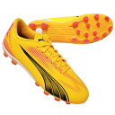 【4/26 17時～4/27までポイント5倍】ジュニア ウルトラ プレイ HG + MID JR　サンストリーム　【PUMA|プーマ】ジュニアサッカースパイク107778-03