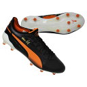 【5/3～5/5 ポイント10倍】プーマキング アルティメット Cruyff FG/AG　プーマブラック　【PUMA|プーマ】サッカースパイク107826-01 1