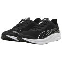 【5/15までポイント10倍】リディーム プロ レーサー プーマブラック×プーマホワイト 【PUMA|プーマ】ランニングシューズ379442-01