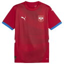 セルビア代表 2024 ホーム 半袖レプリカユニフォーム　ナショナルチームレプリカウェアー774300-01
