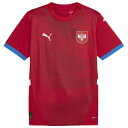 【ポイント10倍】セルビア代表 2024 ホーム 半袖レプリカユニフォーム 【PUMA|プーマ】ナショナルチームレプリカウェアー774300-01