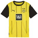 【ポイント10倍】ジュニア ドルトムント 24-25 ホーム 半袖レプリカユニフォーム 【PUMA|プーマ】クラブチームレプリカウェアー774951-01