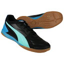 【5/15までポイント10倍】プレッシング 4 プーマブラック 【PUMA|プーマ】フットサルシューズ107419-11