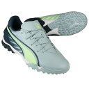 【ポイント10倍】ジュニア プーマキング マッチ TT + MID JR フロステッドデュー 【PUMA|プーマ】サッカーフットサルジュニアトレーニングシューズ...