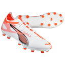 【5/15までポイント10倍】ウルトラ 5 マッチ HG/AG プーマホワイト 【PUMA|プーマ】サッカースパイク108345-01