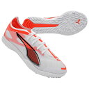 【5/15までポイント10倍】ウルトラ 5 マッチ TT プーマホワイト 【PUMA|プーマ】サッカーフットサルトレーニングシューズ108351-01