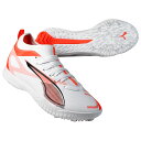 ジュニア ウルトラ 5 マッチ TT + MID JR プーマホワイト 【PUMA|プーマ】サッカーフットサルジュニアトレーニングシューズ108352-01