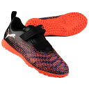 ジュニア フューチャー 8 プレイ TT V JR プーマブラック 【PUMA|プーマ】サッカーフットサルジュニアトレーニングシューズ108398-01