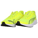 【ポイント10倍】リディーム プロ レーサー イエローアラート×プーマブラック 【PUMA|プーマ】ランニングシューズ379442-14