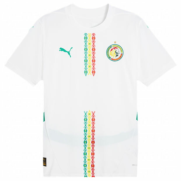 【ポイント15倍】セネガル代表 2025 ホーム 半袖レプリカユニフォーム 【PUMA|プーマ】ナショナルチームレプリカウェアー777161-01
