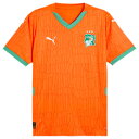 【ポイント15倍】コートジボワール代表 2025 ホーム 半袖レプリカユニフォーム 【PUMA|プーマ】ナショナルチームレプリカウェアー777187-01