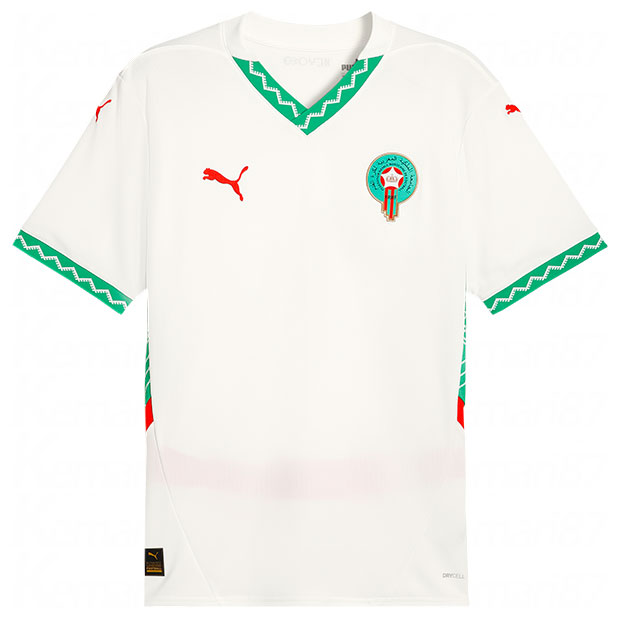 【12/4 20時よりポイント15倍】モロッコ代表 2025 アウェイ 半袖レプリカユニフォーム 【PUMA|プーマ】ナショナルチームレプリカウェアー77770...