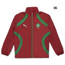 【ポイント15倍】モロッコ代表 PM ウーブンジャケット 【PUMA|プーマ】ナショナルチームウェアー777731