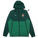 【ポイント15倍】ポルトガル代表 PUMATECH トラックジャケット W 【PUMA|プーマ】ナショナルチームウェアー779184