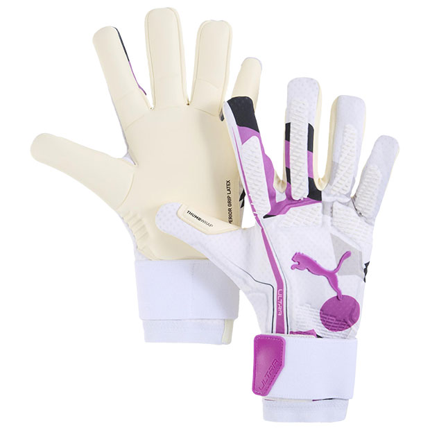 【12/4 20時よりポイント10倍】ウルトラ アルティメット ハイブリッド FOREVER プーマホワイト 【PUMA|プーマ】ゴールキーパーグローブ0420...